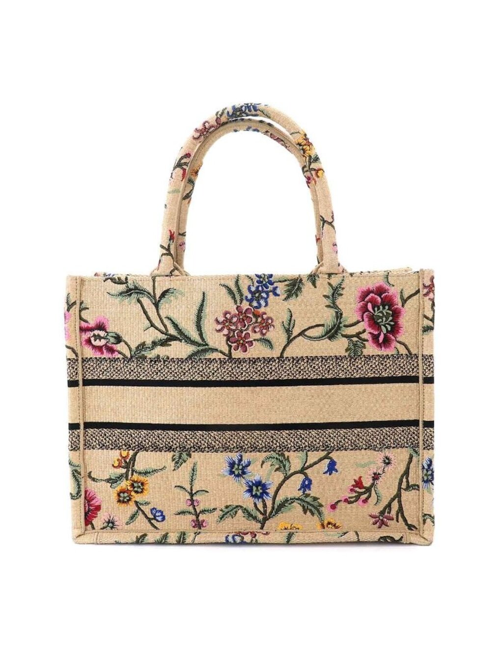 ★SOLD★ Dior Petite Fleur Book Tote Canvas - Picture 2 of 10